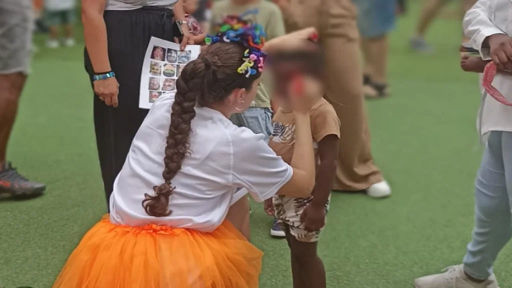 celebración en familia