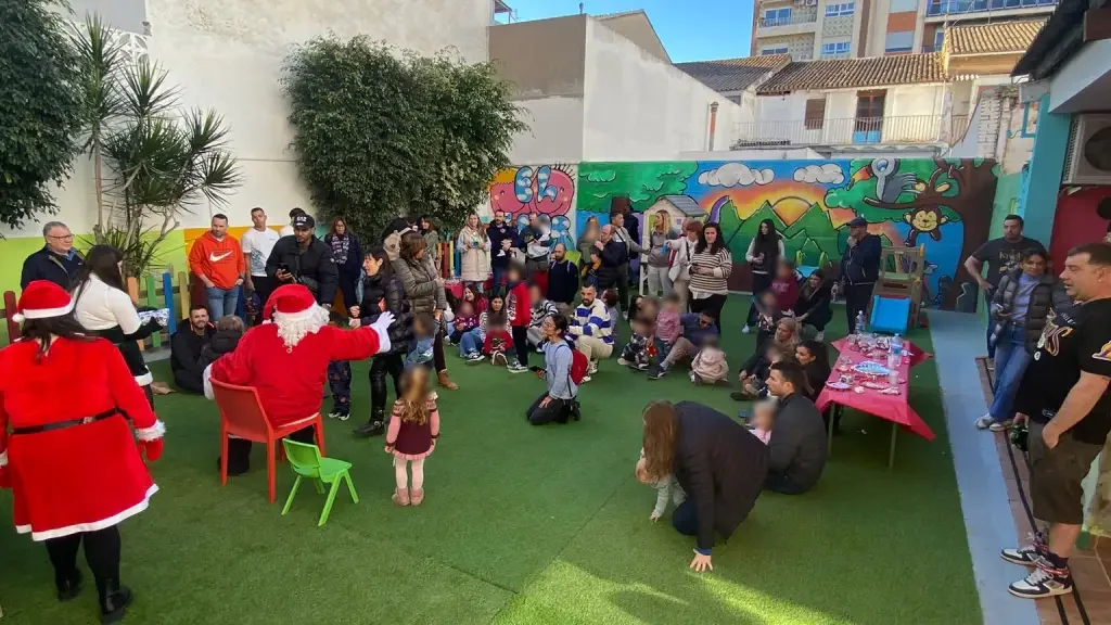 celebración en familia
